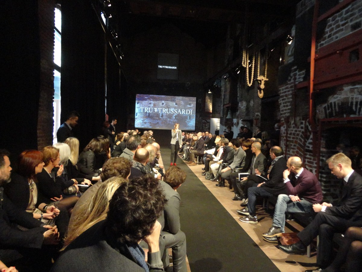 Sfilata Tru Trussardi (con Netick), Fonderia Napoleonica, Milano – febbraio&nbsp;2014