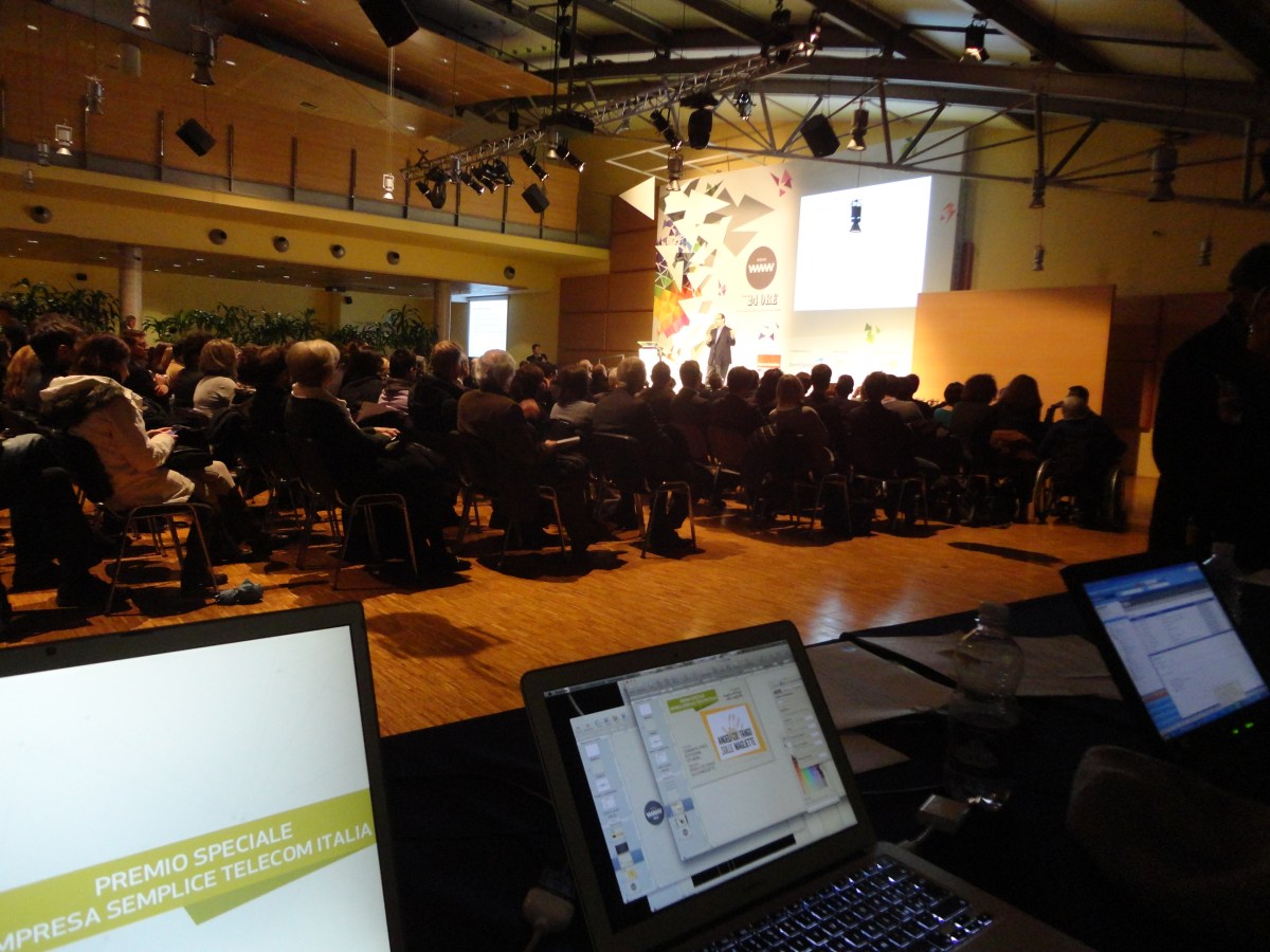 Premio WWW il Sole 24 Ore (con Van Gogh), Sede Il Sole 24 Ore – giugno&nbsp;2013