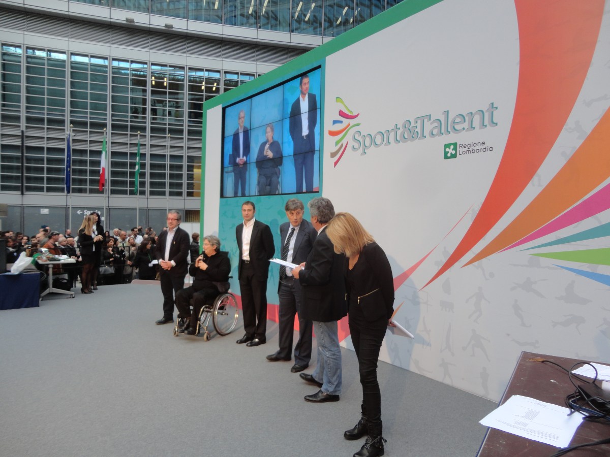 Premio sportivo Sport & Talent 2013, Piazza Lombardia – giugno&nbsp;2013