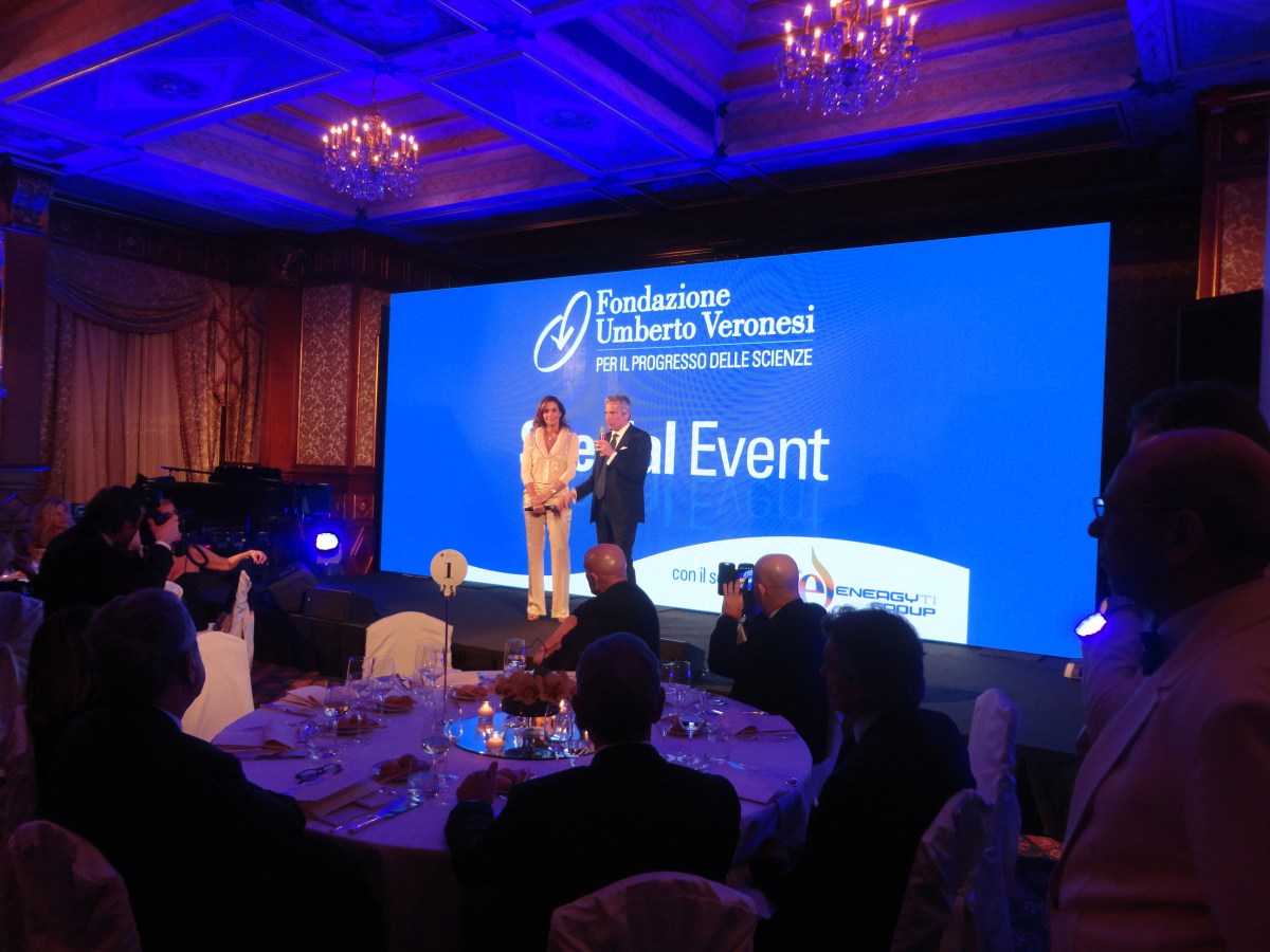 Cena di gala Fondazione Umberto Veronesi (con Netick), Hotel Principe di Savoia, Milano – giugno&nbsp;2014