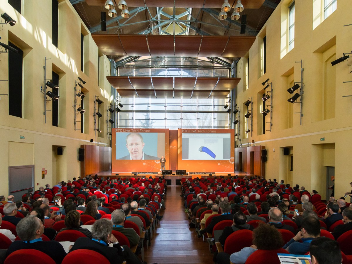 PTC LiveTech Forum, Auditorium Verdi, Parma – aprile&nbsp;2015